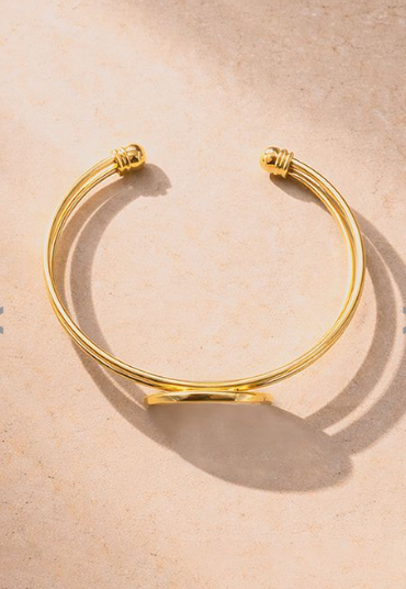 Bird of Paradise Eva Open Bracelet