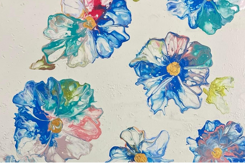 Spring Flowers Amanda Dress II - Sleeveless Dress