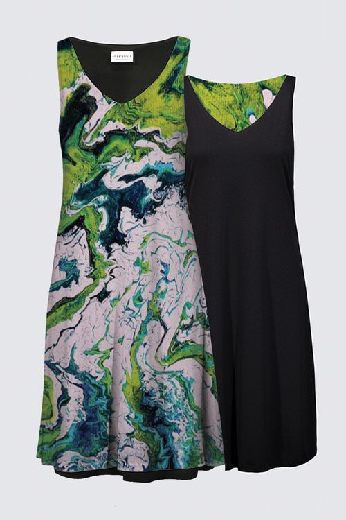 Oceans Kate Dress Sleeveless Reversable