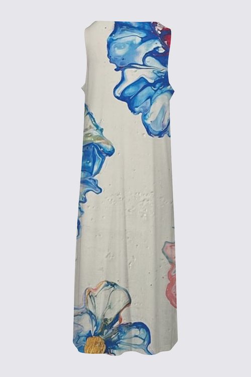 Spring Flowers Maxi Dress